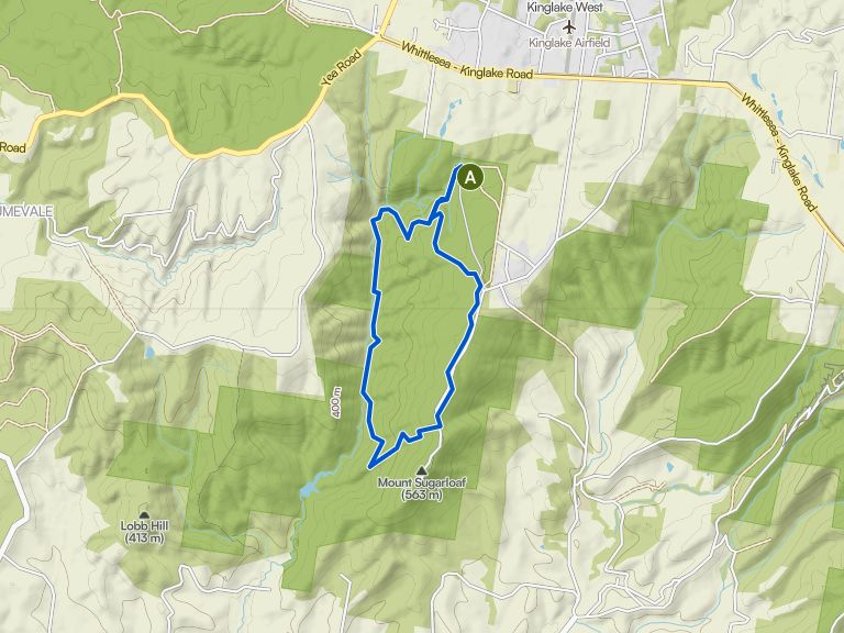 Masons Falls loop from Kinglake West | hike | Komoot